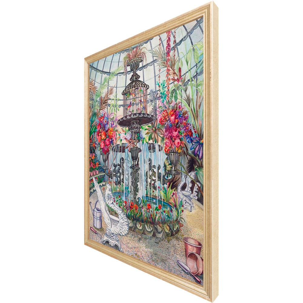 ◆ The Conservatory Fountain - custom frame (non-returnable)