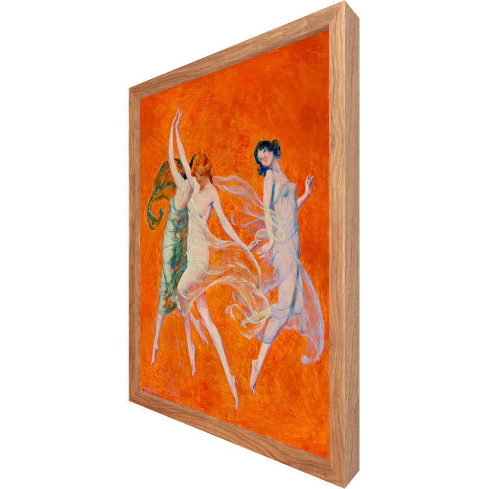 ◆ Dance of Three Muses - custom frame (non-returnable)