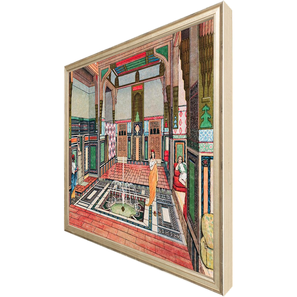 ◆ Ancient Classical Interior - custom frame (non-returnable)