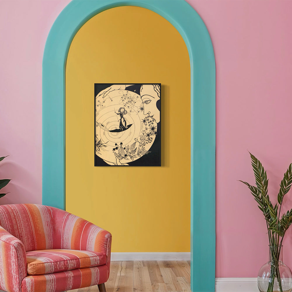 ◇ The Girl on the Crescent Moon