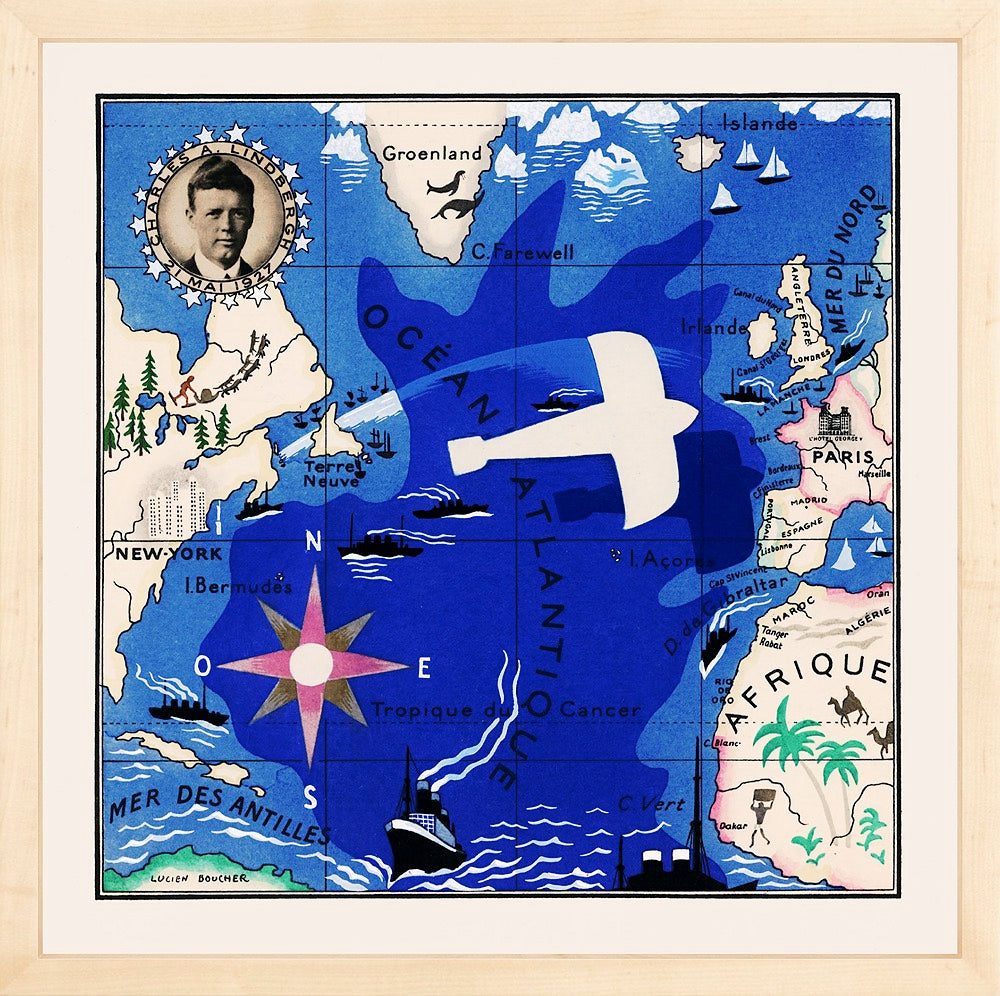 ◆ Wings Over the Atlantic: Lindbergh's Journey