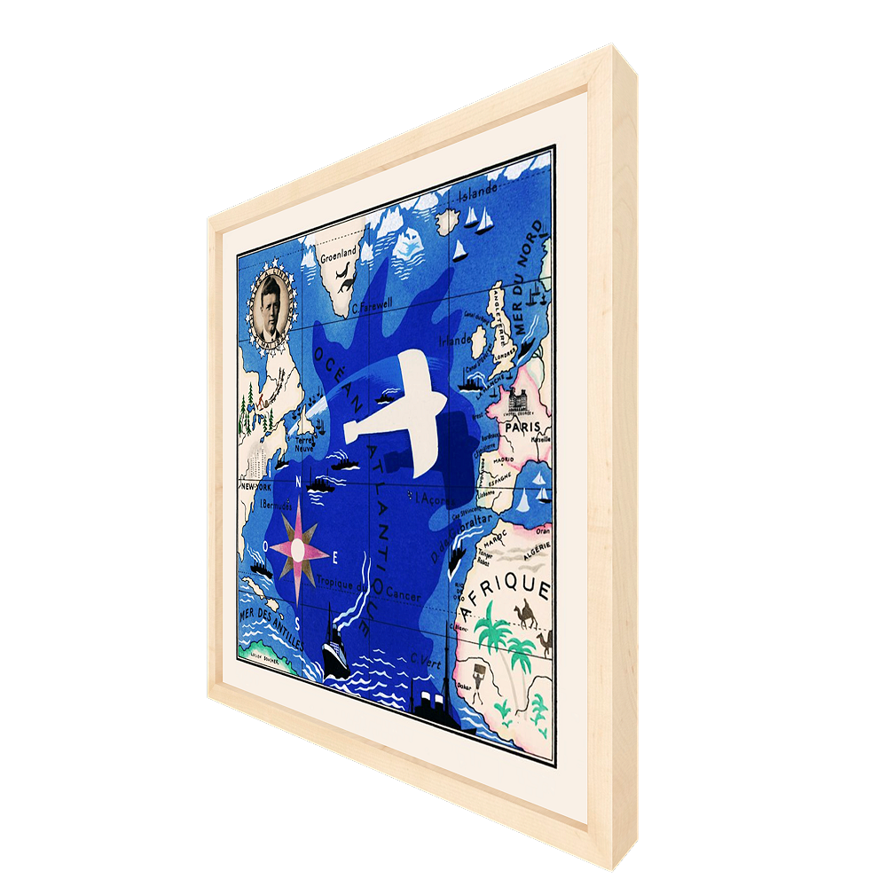 ◆ Wings Over the Atlantic: Lindbergh's Journey