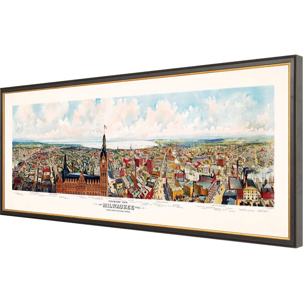 Panoramic View of Milwaukee, Wis.