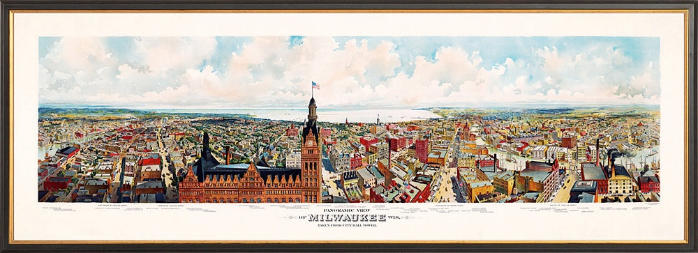 Panoramic View of Milwaukee, Wis.