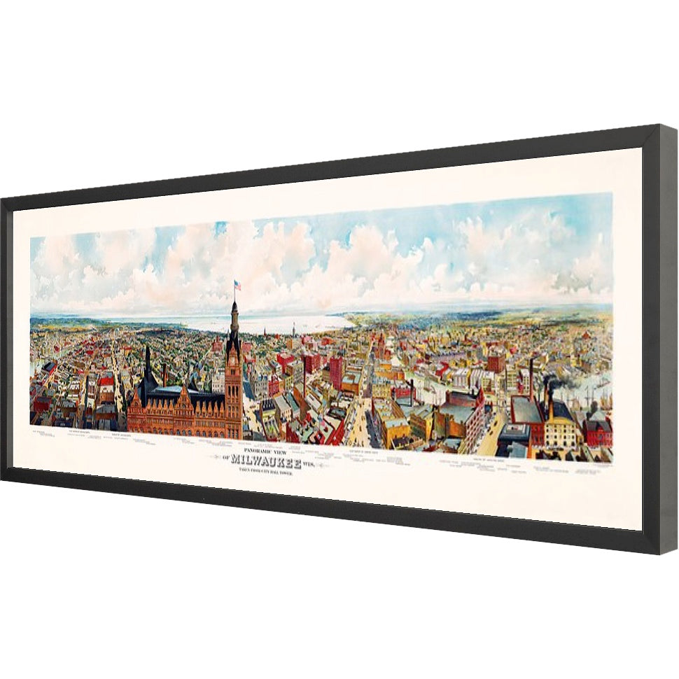 Panoramic View of Milwaukee, Wis.
