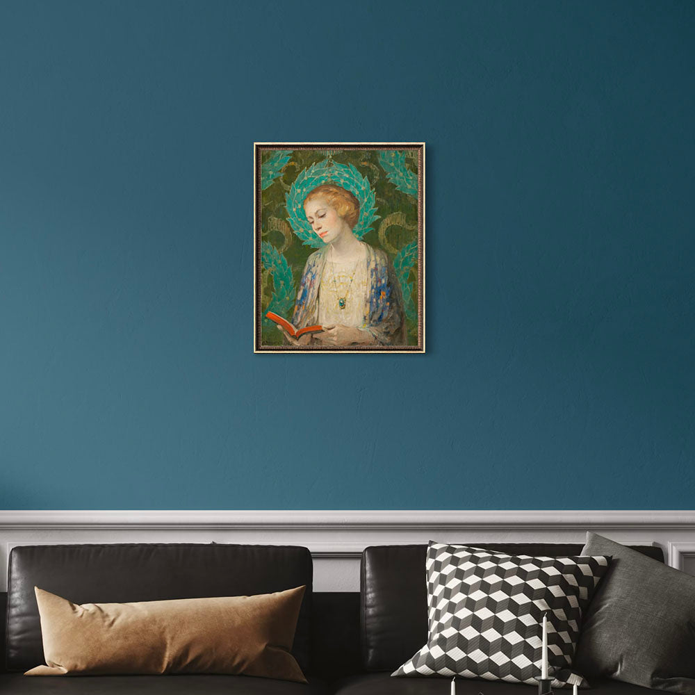Portrait in Jade and Gold