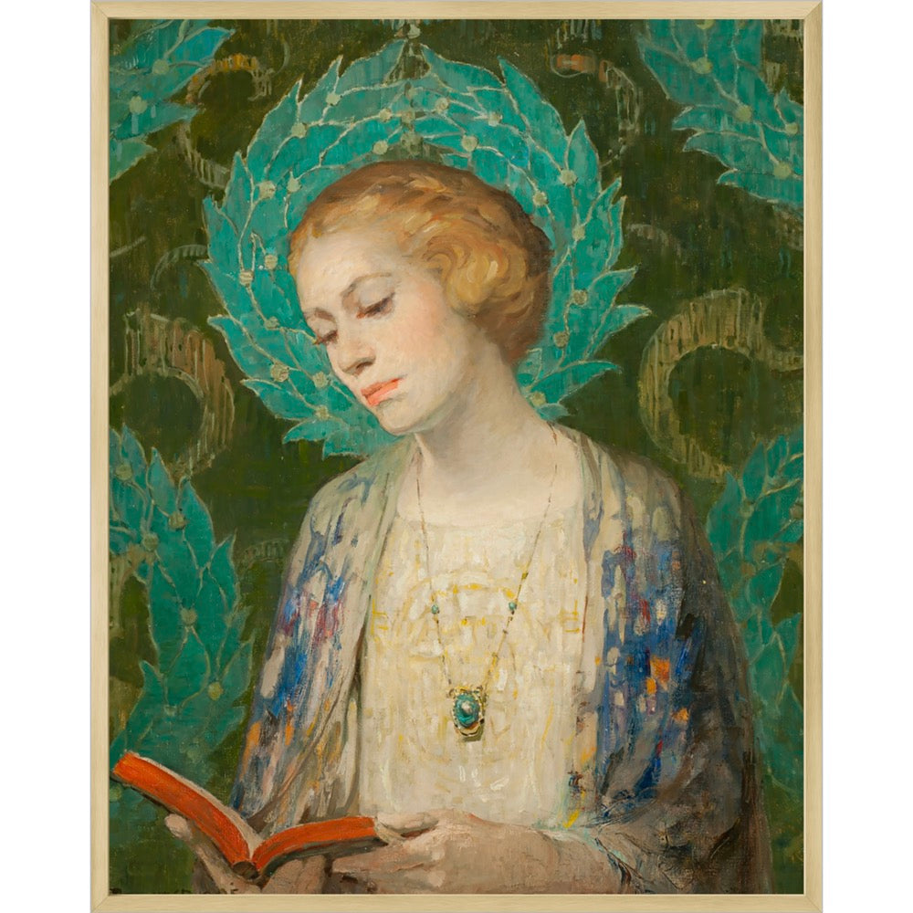 Portrait in Jade and Gold