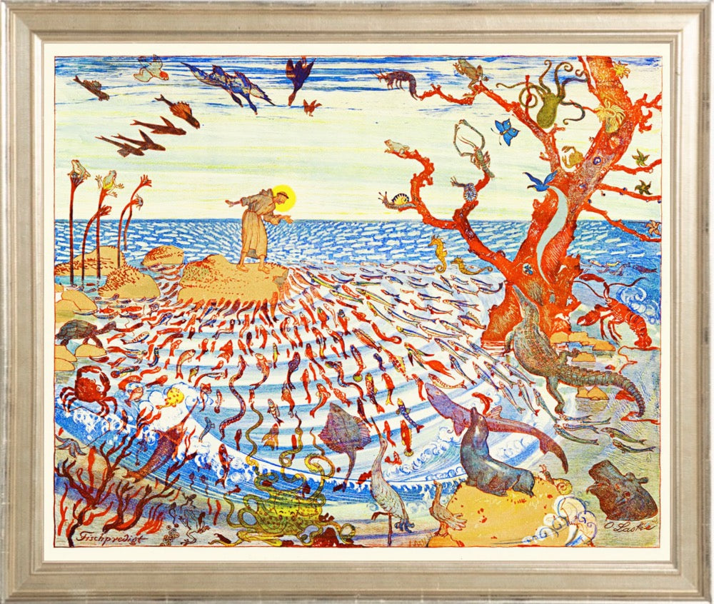 Saint Francis Preaching To The Fishes