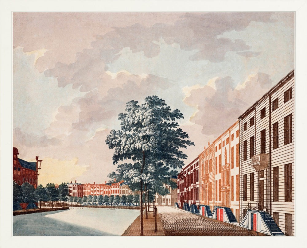 ◆ Stillness on the Heerengracht - custom frame (non-returnable)