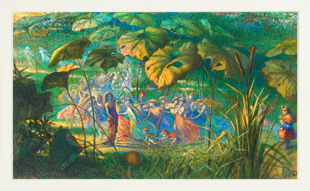 ◆ A Woodland Waltz - custom frame (non-returnable)