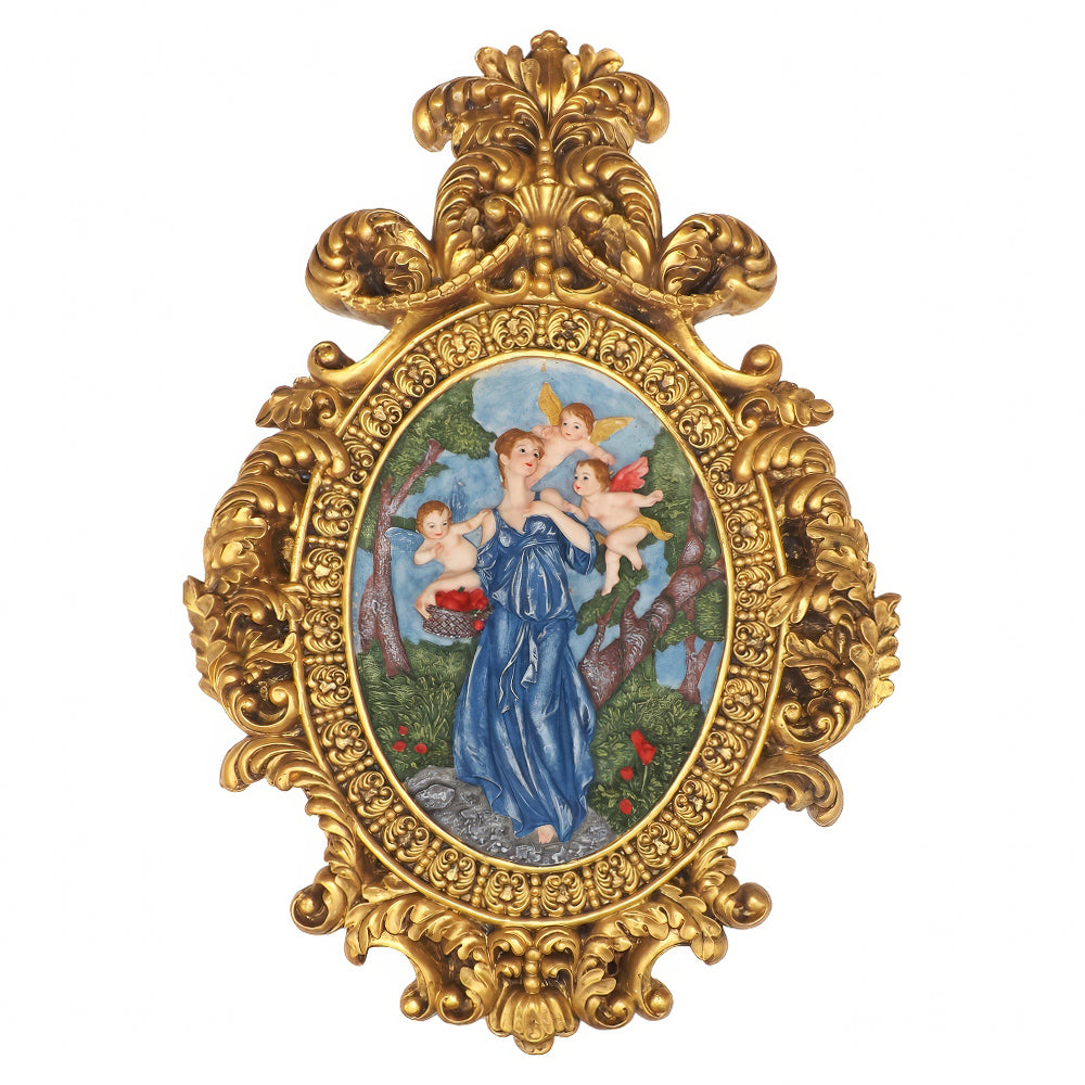 Belle Époque Neoclassical Wall Relief
