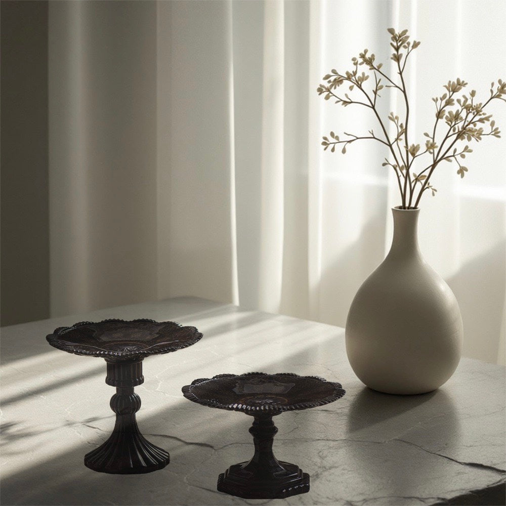 French-Inspired Candle or Dessert Pedestal Stands
