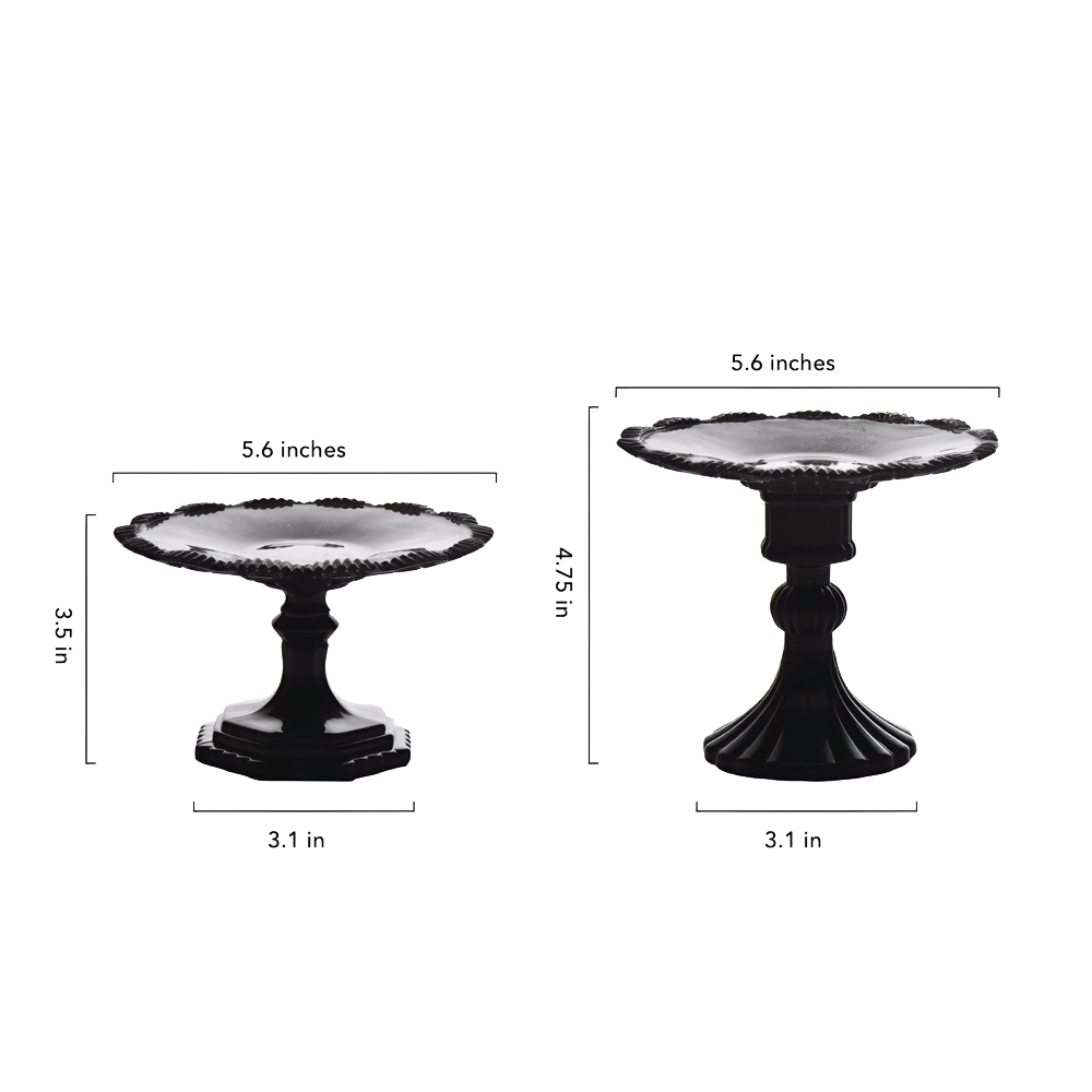 French-Inspired Candle or Dessert Pedestal Stands