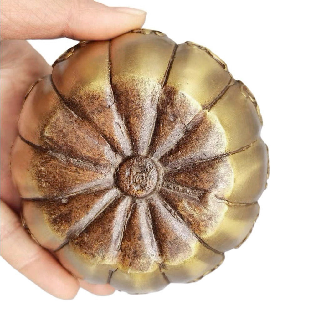 Small Chinese Butterfly Brass Incense Burner