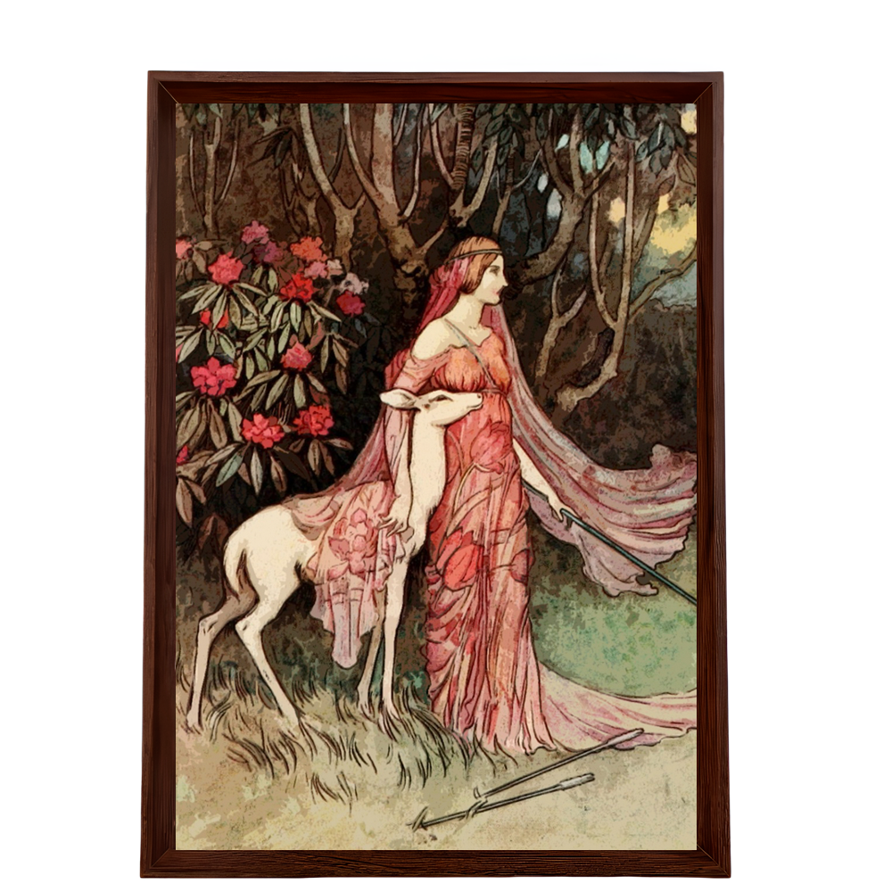 Organic Wood Hues Frame