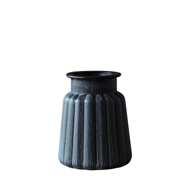 Chinese Literary Antique Glass Vase