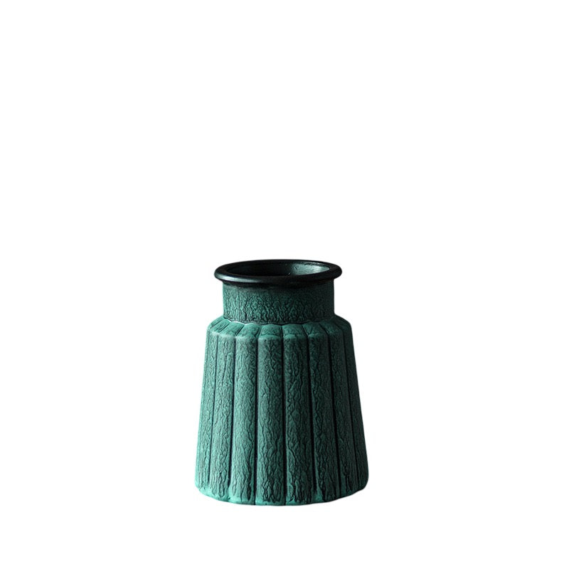 Chinese Literary Antique Glass Vase