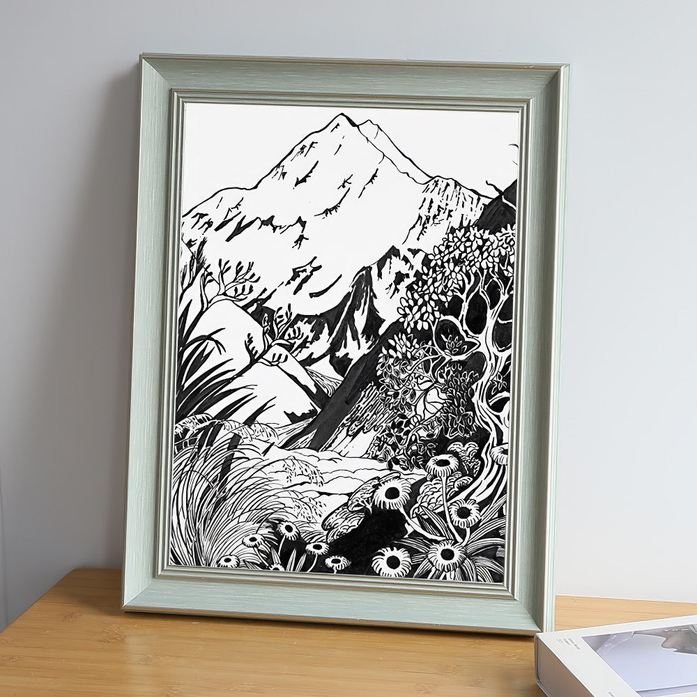 Old European-Style Retro Frame - 10"-20"H openings