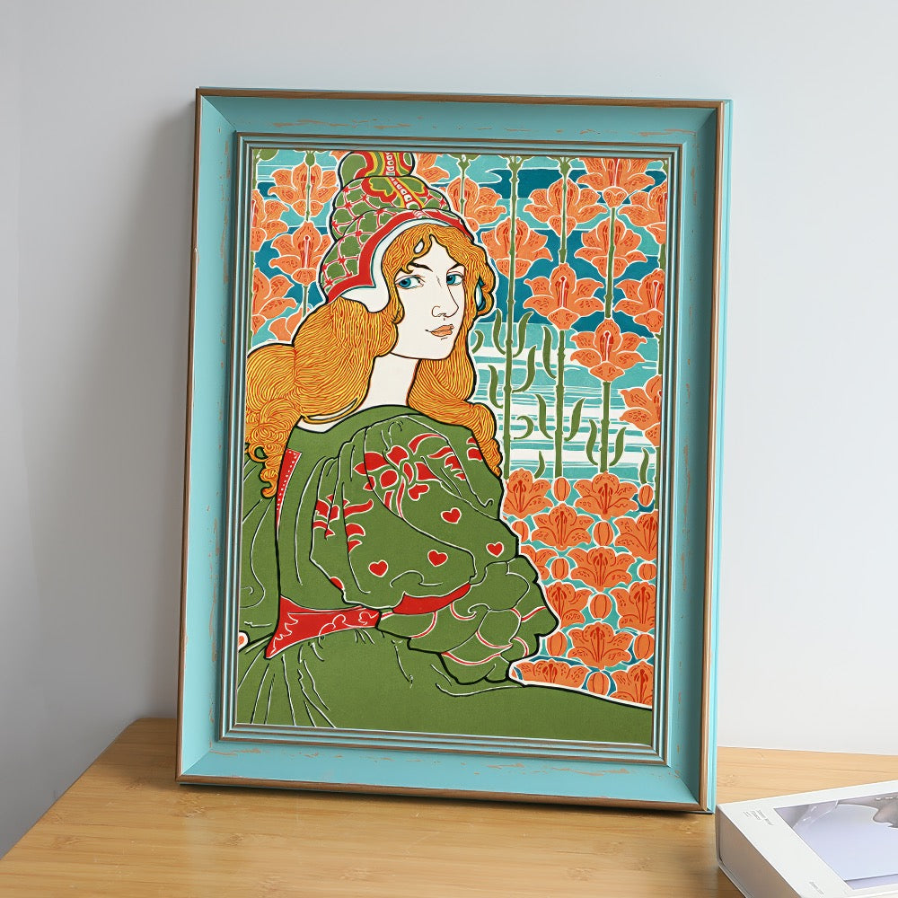 Old European-Style Retro Frame - 10"-20"H openings