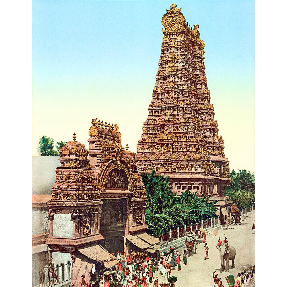 Srirangam Temple Gopura