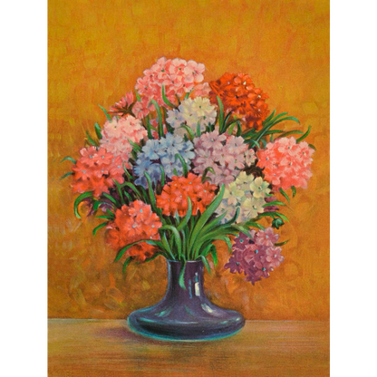 ◆ 1845 Romantic Floral Quartette - Set of 4
