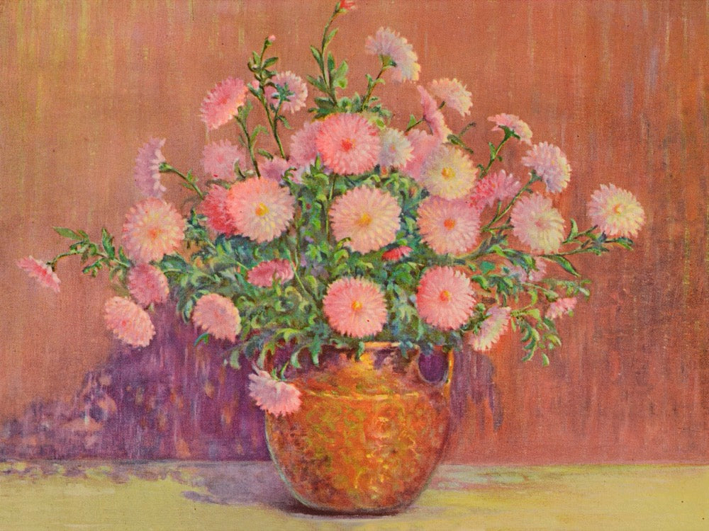 ◇ 1845 Romantic Botanical Quartette - Set of 4