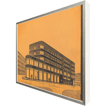 ◆ Redesign of Bülowplatz - custom frame (non-returnable)