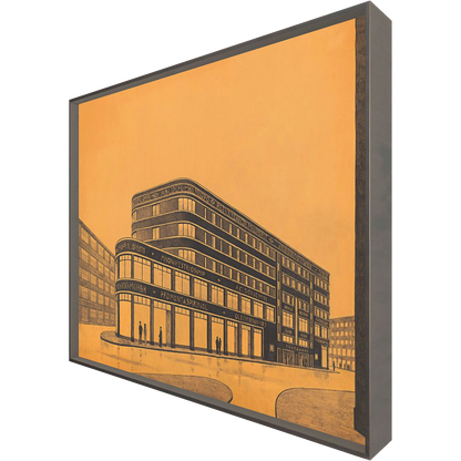 ◆ Redesign of Bülowplatz - custom frame (non-returnable)
