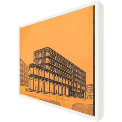 ◆ Redesign of Bülowplatz - custom frame (non-returnable)