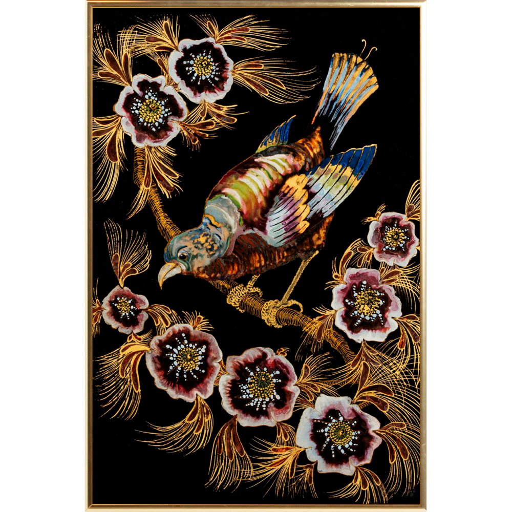 Bird of Paradise - custom frame (non-returnable)
