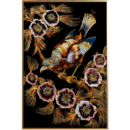 Bird of Paradise - custom frame (non-returnable)