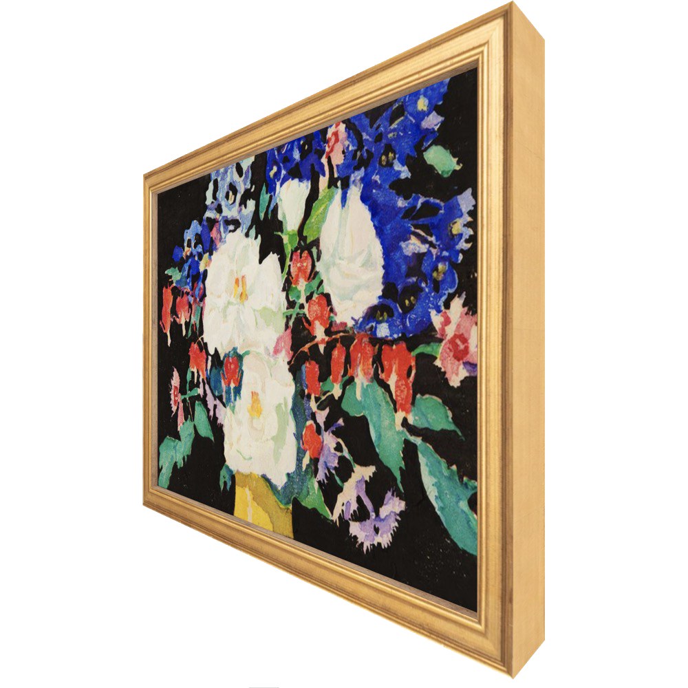 ◆ Burst of Blooms - custom frame (non-returnable)