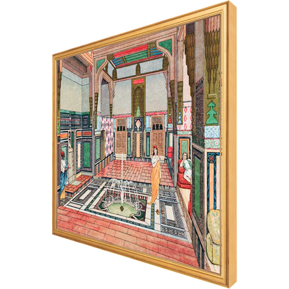 ◆ Ancient Classical Interior - custom frame (non-returnable)