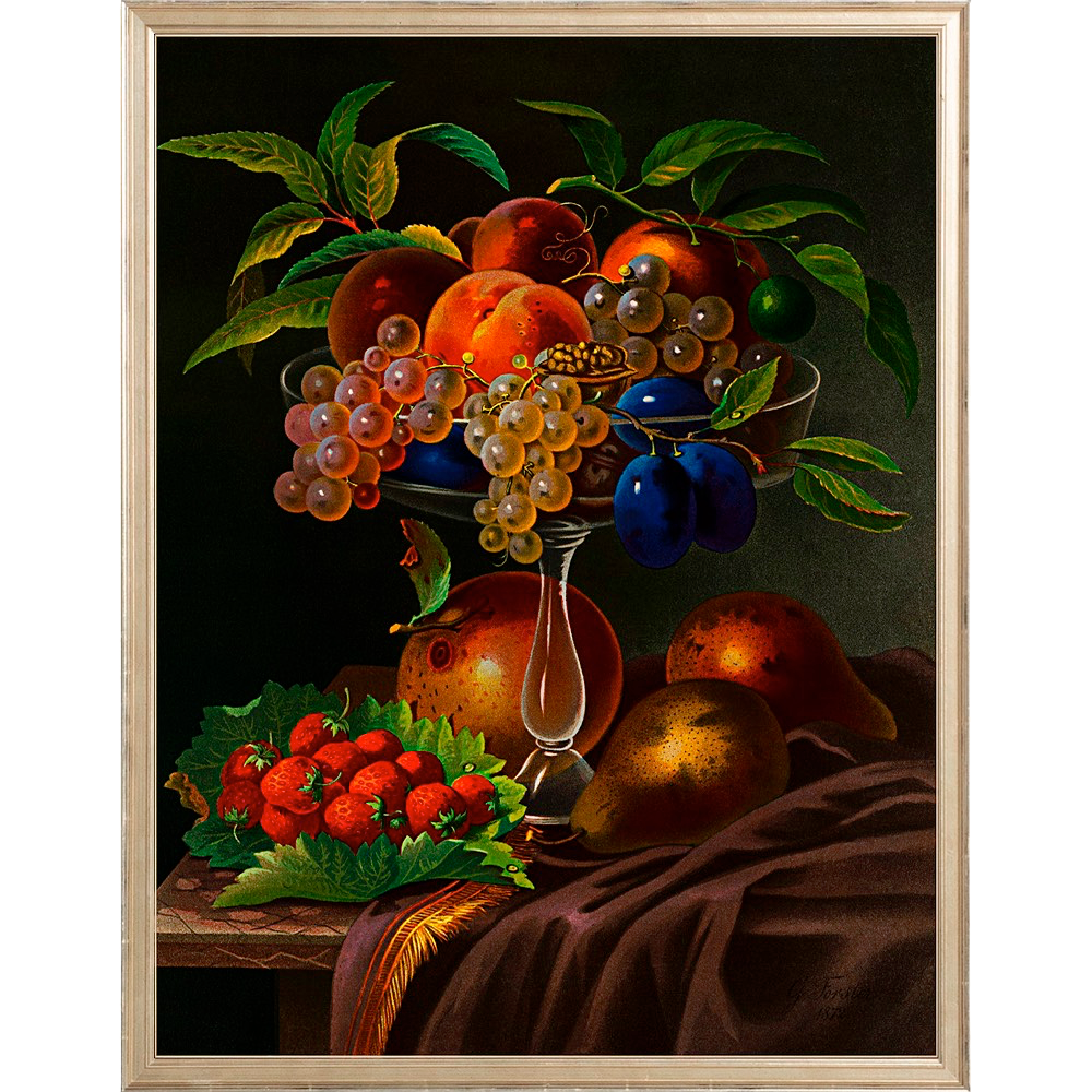 ◆ Victorian Compote - custom frame (non-returnable)