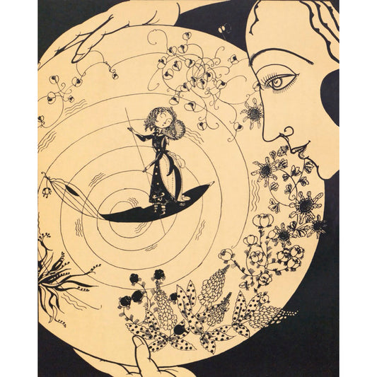 The Girl on the Crescent Moon