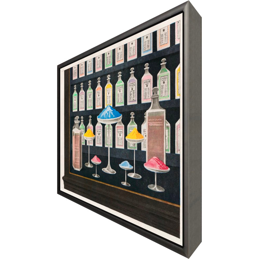 Glass and Powder: British Chemical Pigments, 19th Century