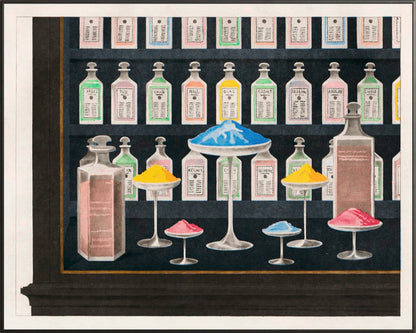 Glass and Powder: British Chemical Pigments, 19th Century