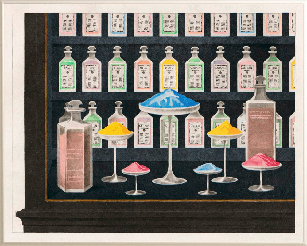 Glass and Powder: British Chemical Pigments, 19th Century