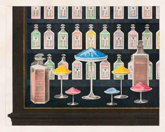Glass and Powder: British Chemical Pigments, 19th Century