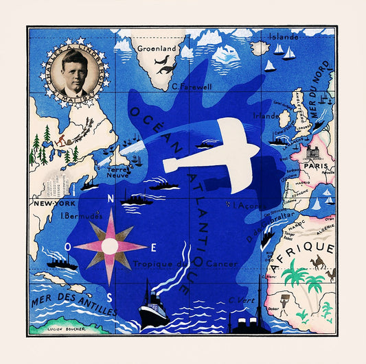 ◇ Wings Over the Atlantic: Lindbergh's Journey