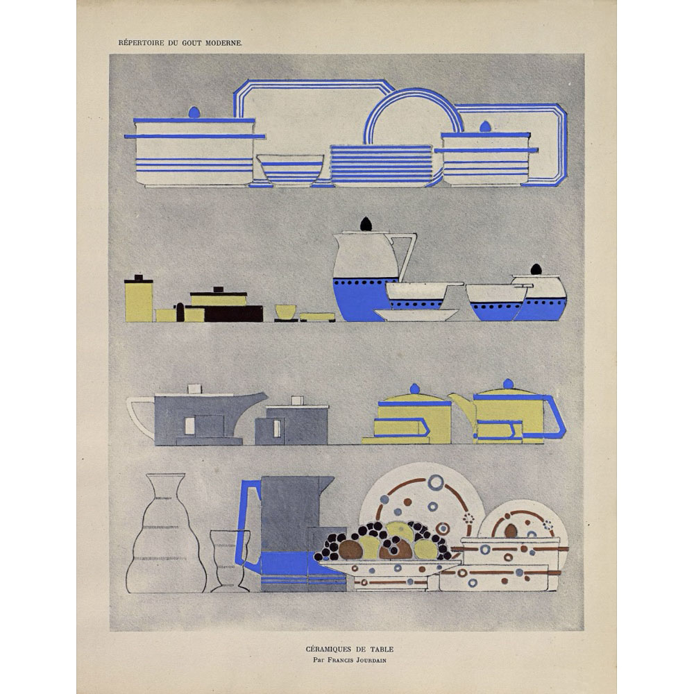 Modern Tableware - 1920s (minimal restoration)