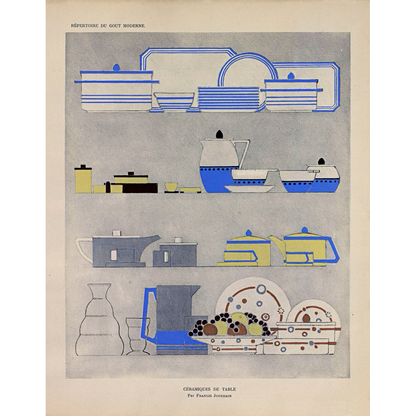 Modern Tableware - 1920s (minimal restoration)