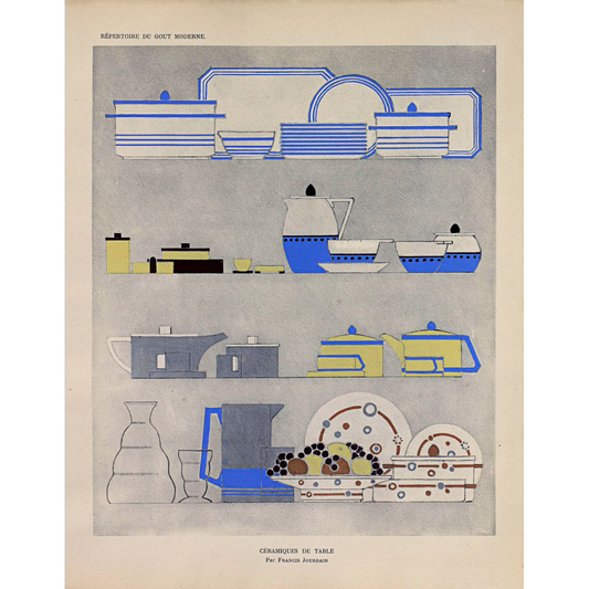 Modern Tableware - 1920s (minimal restoration)