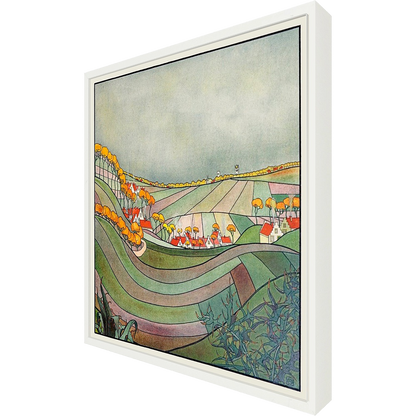 ◆ Les Labours d'Octobre - custom frame (non-returnable)