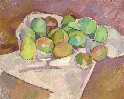 ◇ Plums | Cézannesque Study