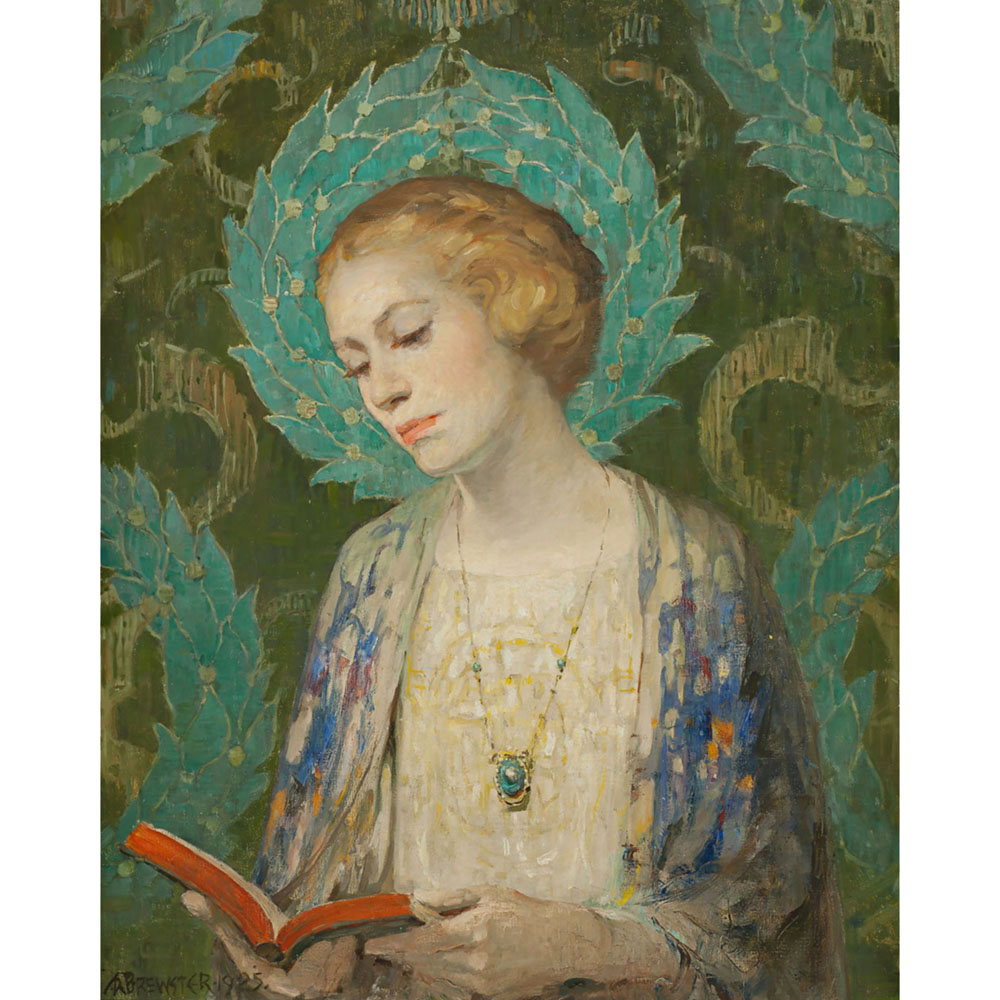 Portrait in Jade and Gold
