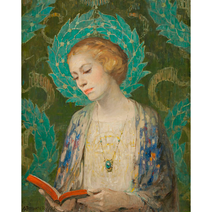 Portrait in Jade and Gold