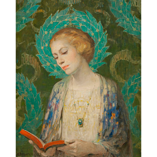 Portrait in Jade and Gold