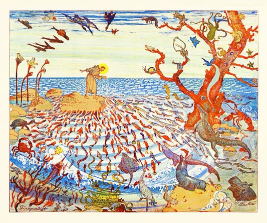 Saint Francis Preaching To The Fishes