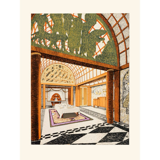 ◇ The Art Deco Dining Room
